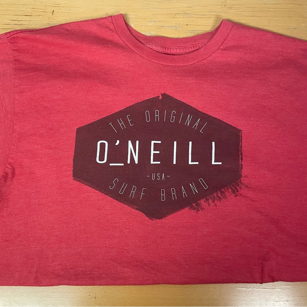 O’Neill Men’s Red Tee Large